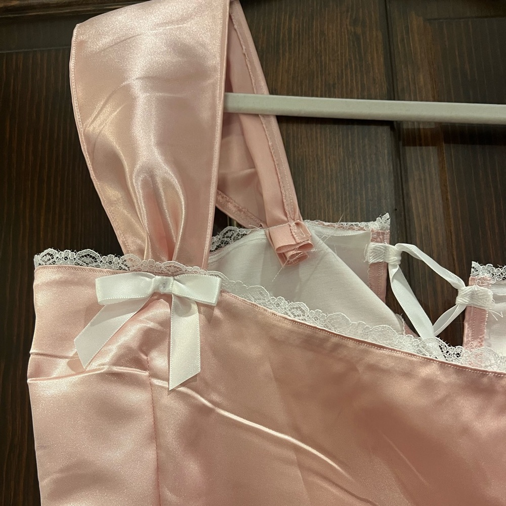 Handmade Satin Corset Top